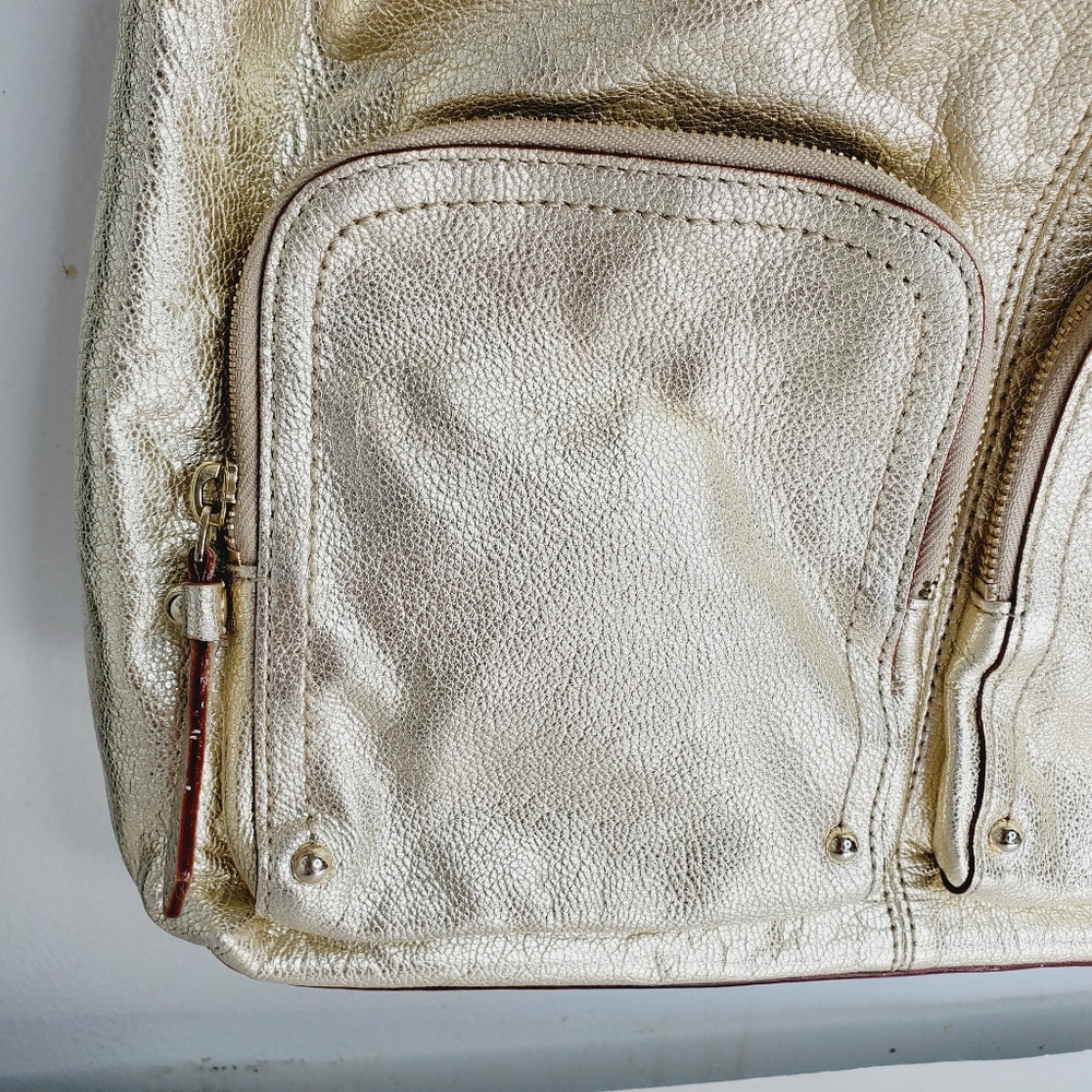 Kate Spade gold leather purse like new - Picture 9 of 10